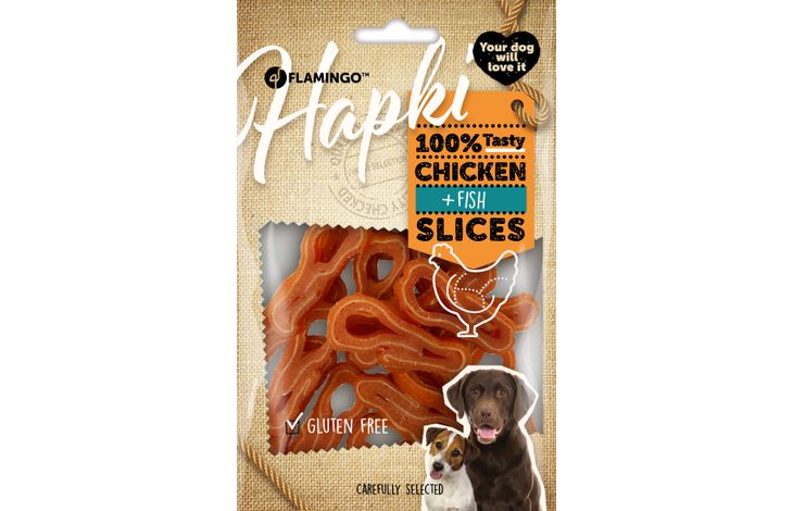 Flamingo Snacks Hapki Roulade with chicken & fish 