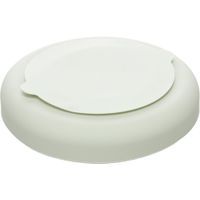 Flamingo Feeding bowl Slow feeder Rainy Round Light green