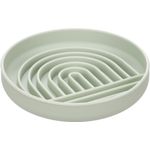 Feeding bowl Slow feeder Rainy Round Light green