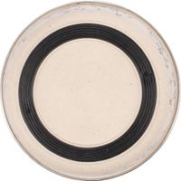 Flamingo Feeding and drinking bowl Jappie Round Beige