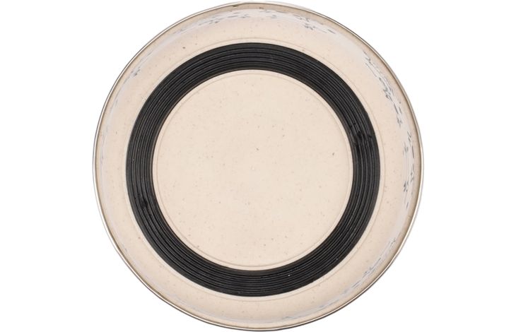 Flamingo Feeding and drinking bowl Jappie Round Beige