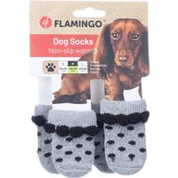 Flamingo Sokken Asia 4 st Grijs