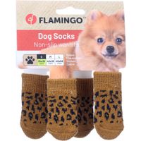 Flamingo Sokken Adda 4 st Cognac