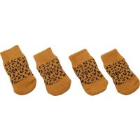 Flamingo Sokken Adda 4 st Cognac