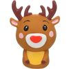 Kerst Speelgoed Mery Meerdere uitvoeringen Rendier Bordeaux, Bruin, Goud, Rood, Roze, Wit, Zwart