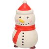 Kerst Speelgoed Mery Meerdere uitvoeringen Sneeuwman Bordeaux, Geel, Rood, Roze, Wit, Zwart