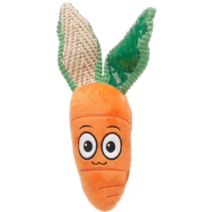 Speelgoed Krafu Wortel Oranje | 525762 | Flamingo Pet Products