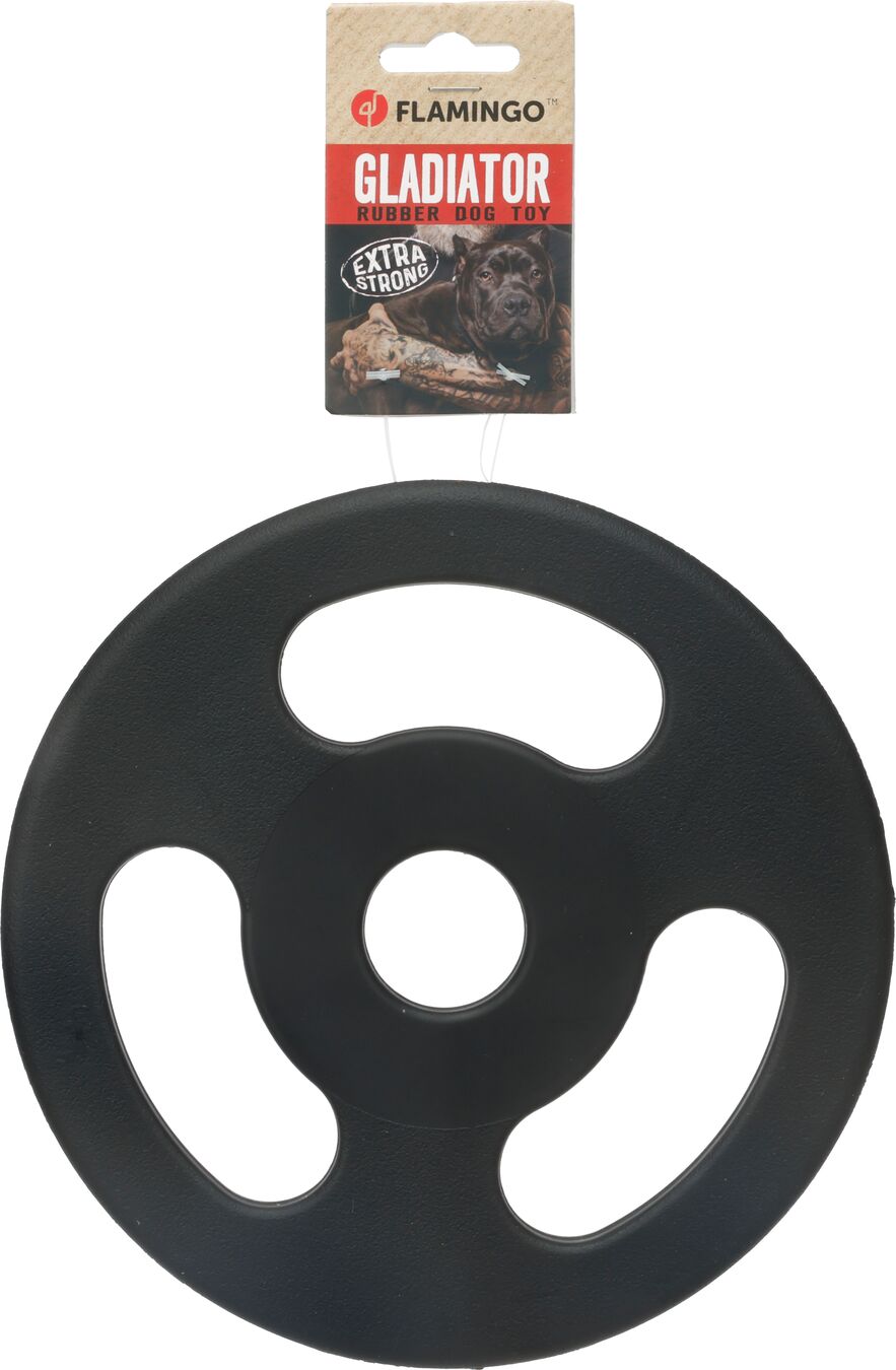 Flamingo Toy Gladiator Frisbee Black