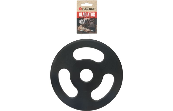 Flamingo Toy Gladiator Frisbee Black