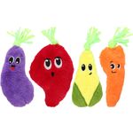 Jouet Helta Aubergine & Fraise & Maïs & Carotte Plusieurs couleurs
