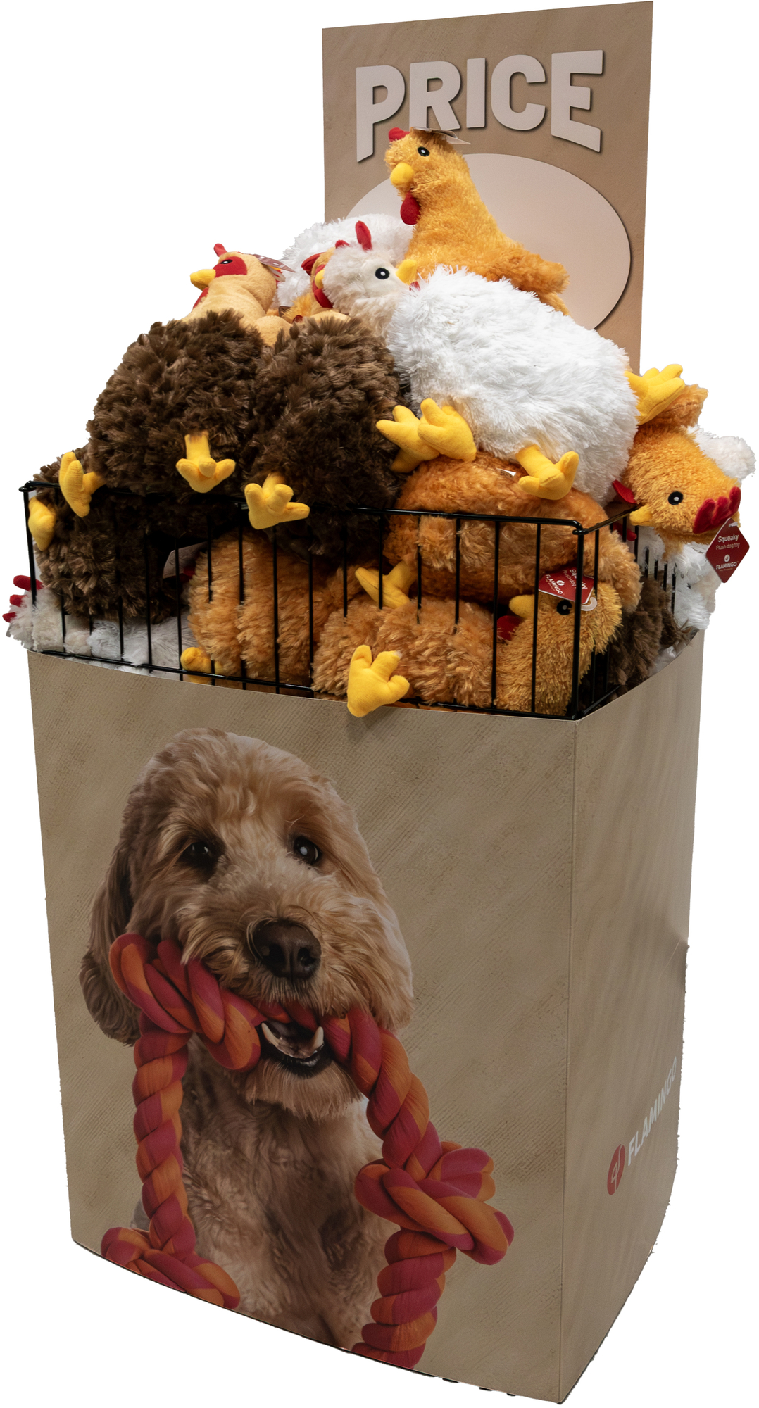 Flamingo Toy Pokpok Chicken Multiple colours