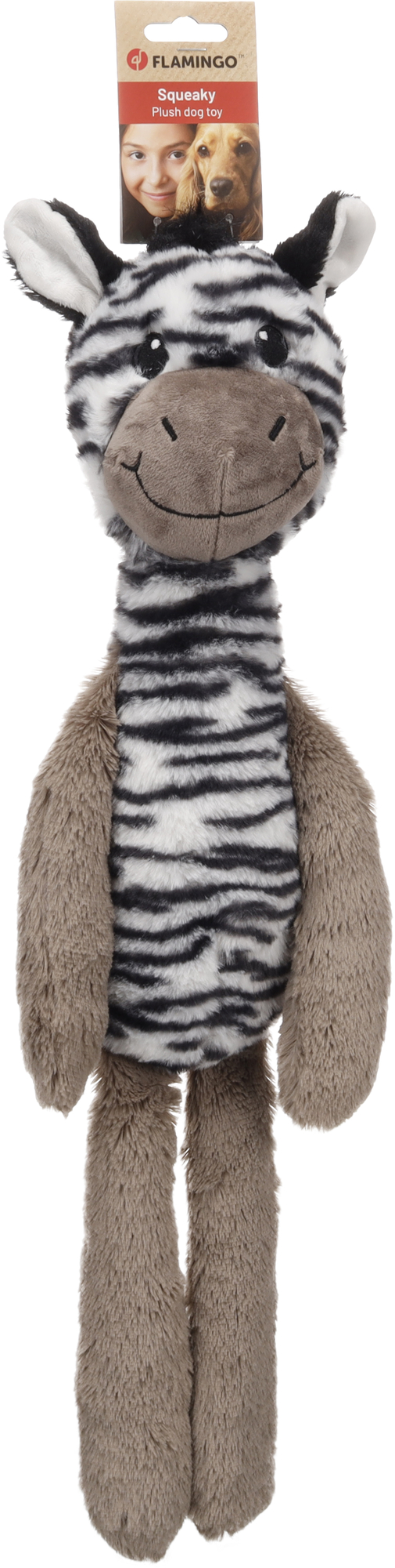 Speelgoed Zefra Zebra Wit & Zwart | 525784 | Flamingo Pet Products