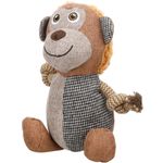 Speelgoed Libar Aap met touw Bruin