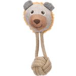 Speelgoed Libar Beer & Knoopbal Bruin