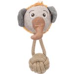 Speelgoed Libar Olifant & Knoopbal Bruin