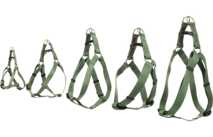 Flamingo Harness Step&Go Ziggi Khaki