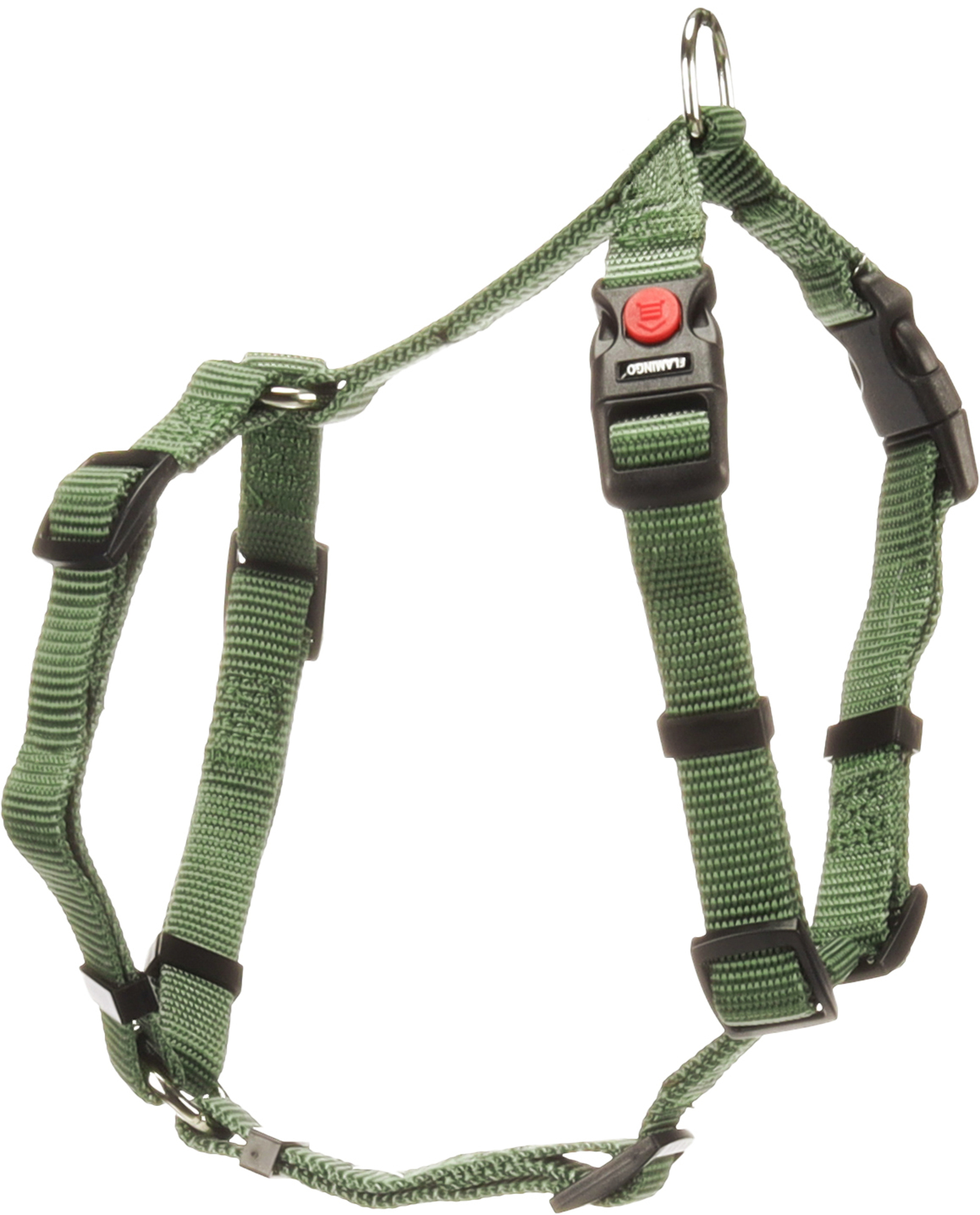 Flamingo Harness H-shape Ziggi Khaki