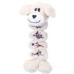 Giocattolo Floreo Cane Elastico Beige