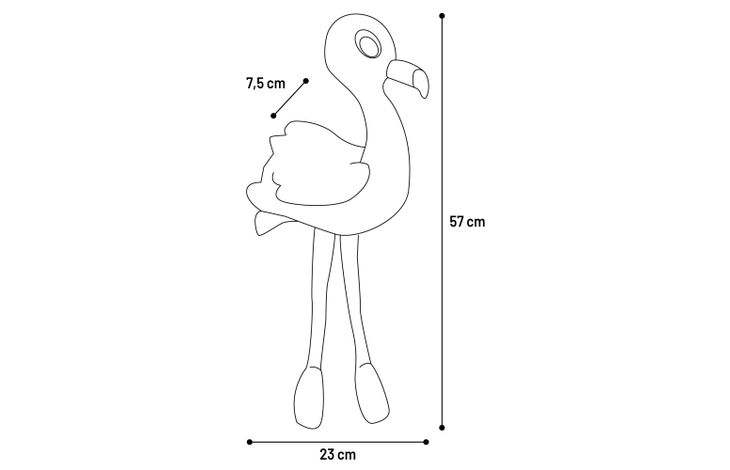 Flamingo Toy Minga Flamingo Pink