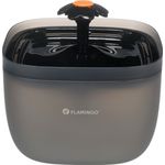 Trinkbrunnen Flowie Quadrat Schwarz