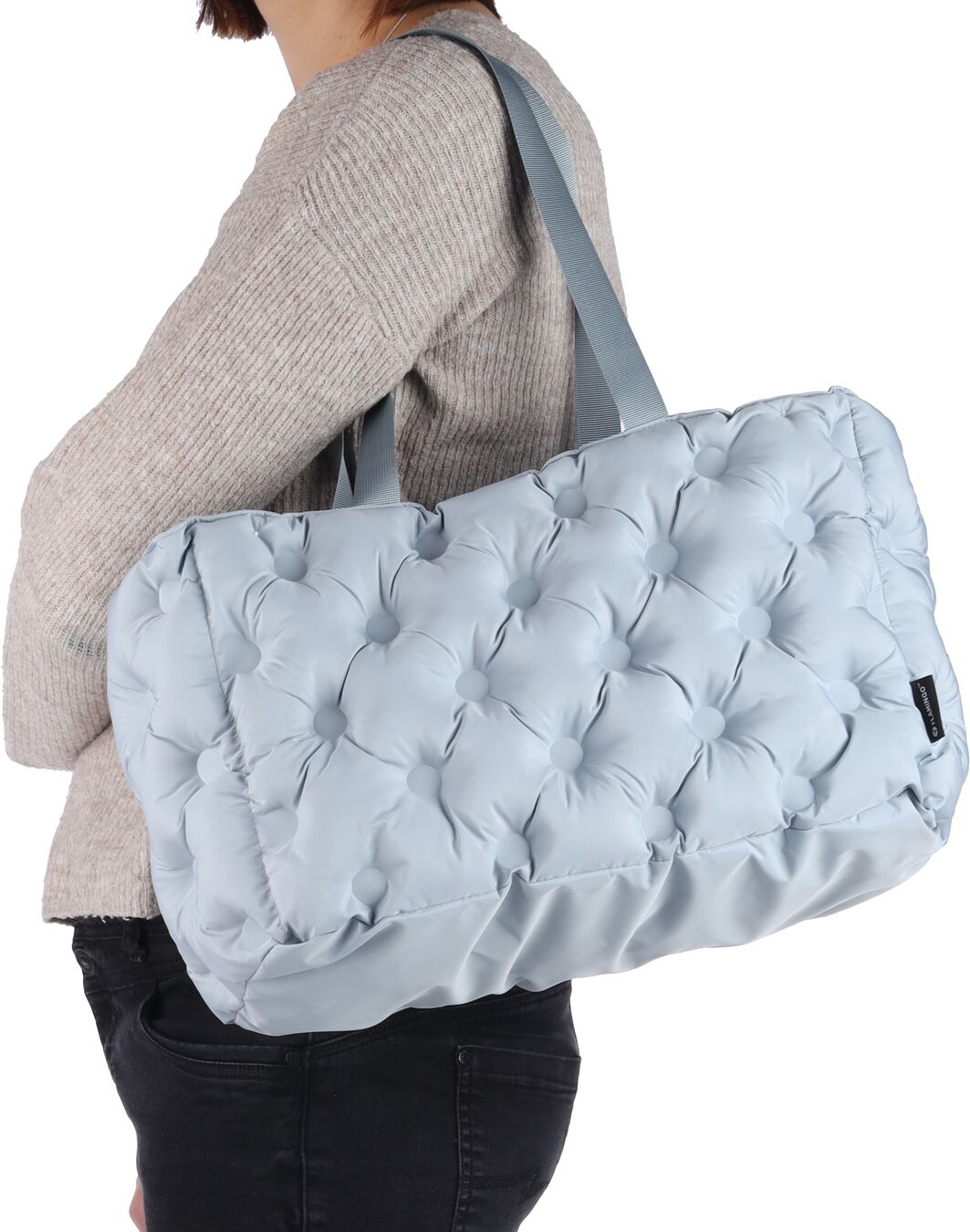 Flamingo Carrying bag Imelda Light blue