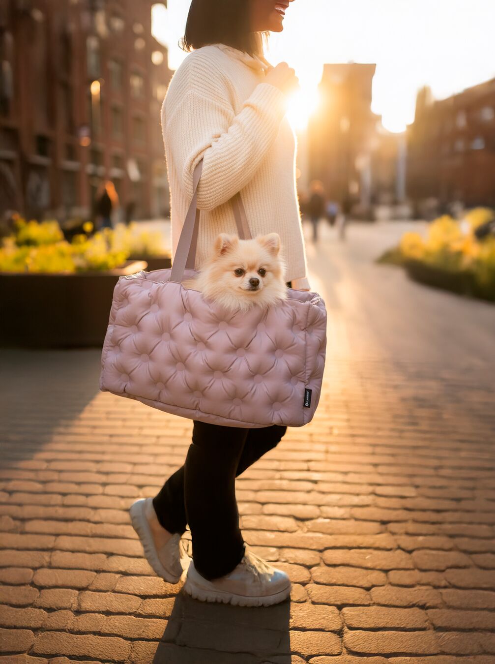 Flamingo Carrying bag Imelda Light pink