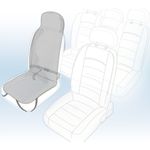 Auto-Schondecke Essenza Hüllenförmig Einzelsitz (im Auto)  Schwarz