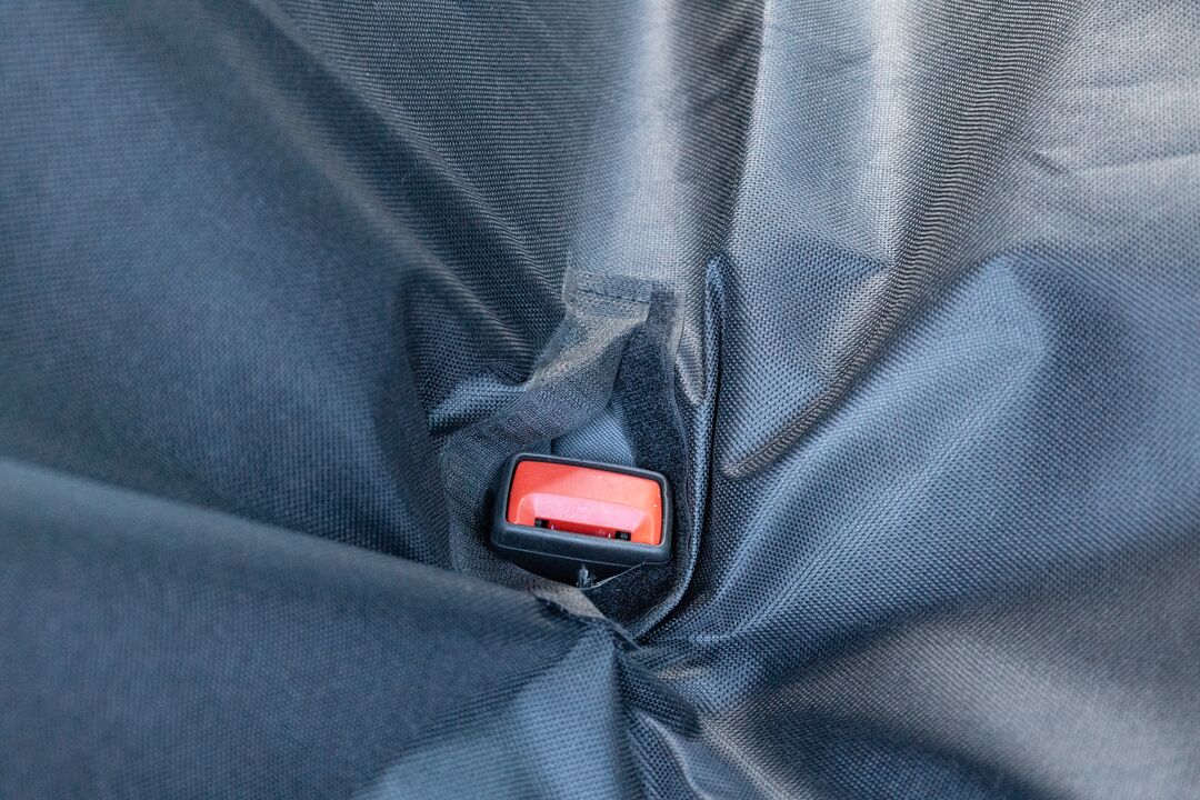Flamingo Car seat cover Essenza Back seat (of the car) Black