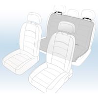 Flamingo Car seat cover Essenza Back seat (of the car) Black