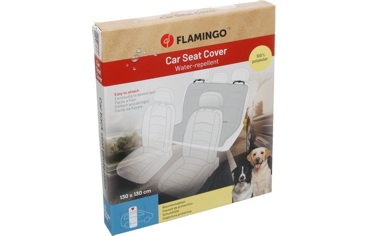 Flamingo Car seat cover Essenza Back seat (of the car) Black