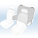 Auto-Schondecke Essenza Rücksitz (des Autos) Schwarz