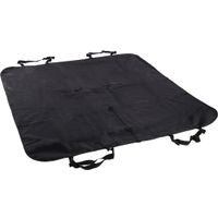Flamingo Car seat cover Essenza Can be split in two Hammock model Back seat (of the car) Black