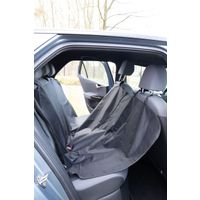 Flamingo Car seat cover Essenza Can be split in two Hammock model Back seat (of the car) Black