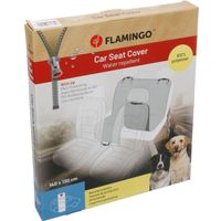 Flamingo Car seat cover Essenza Can be split in two Hammock model Back seat (of the car) Black