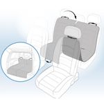 Auto-Schondecke Essenza Multifunktional Rücksitz (des Autos) Schwarz