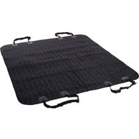 Flamingo Car seat cover Elite Can be split in two Hammock model Back seat (of the car) Black