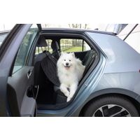 Flamingo Car seat cover Elite Can be split in two Hammock model Back seat (of the car) Black