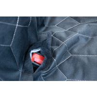 Flamingo Car seat cover Elite Can be split in two Hammock model Back seat (of the car) Black