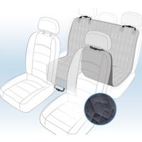 Flamingo Car seat cover Elite Can be split in two Hammock model Back seat (of the car) Black