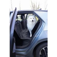 Flamingo Car seat cover Elite Can be split in two Hammock model Back seat (of the car) Black