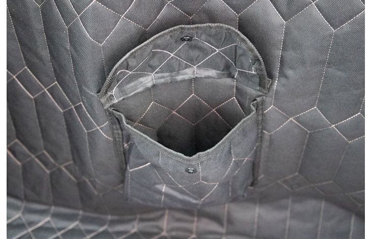Flamingo Car seat cover Elite Hammock model Boot (of the car) Black