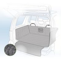 Flamingo Car seat cover Elite Hammock model Boot (of the car) Black