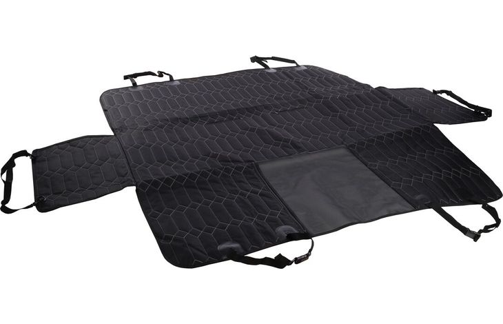 Flamingo Car seat cover Elite Closed hammock model Back seat (of the car) Black