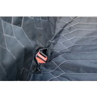 Flamingo Car seat cover Elite Closed hammock model Back seat (of the car) Black