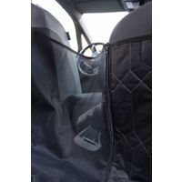 Flamingo Car seat cover Elite Closed hammock model Back seat (of the car) Black