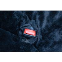 Flamingo Car seat cover Fleazy Can be split in two Hammock model Back seat (of the car) Black