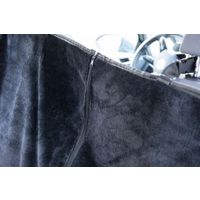Flamingo Car seat cover Fleazy Can be split in two Hammock model Back seat (of the car) Black