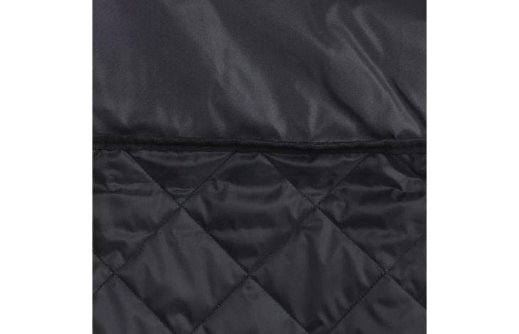 Flamingo Car seat cover Heary Can be split in two Hammock model Back seat (of the car) Black
