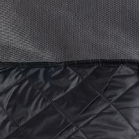 Flamingo Car seat cover Breazy Can be split in two Hammock model Back seat (of the car) Black