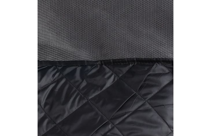 Flamingo Car seat cover Breazy Can be split in two Hammock model Back seat (of the car) Black
